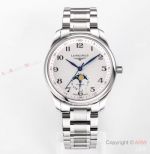 Swiss Replica Longines Master Complications Watches Stainless Steel 40mm_th.jpg